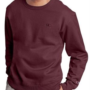 Champion powerblend fleece crew neck pullover sz L
